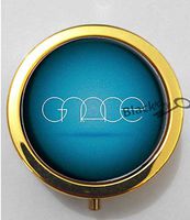 BlackKey Grace Beautiful Inspirational Word 3-Compartment Decorative Pocket Gift Box Case Organizer for Pill, Color 2 -1714