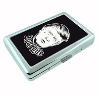 Rug Life R1 Hip Silver Cigarette Case Id Holder Metal Wallet 4" X 2.75" RFID Protection