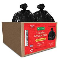 13 gallon Durable Trash Bags - Hefty + Flex - For Kitchen, Cars, Bathroom and Home Use - Rip + Tear Resistant - USA made by Natures Craft