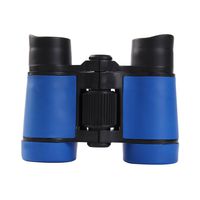 Per Children Shock Proof Telescope Binoculars with Rubber Grip for Kids Toddlers Learning Hiking Traveling Observing Birds Animals-Blue