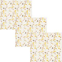 lllteri Bee's Wrap Variety Pack Reusable Bee's Food Wraps Zero Waste Sustainable Food Storage Plastic Free Alternative for Food