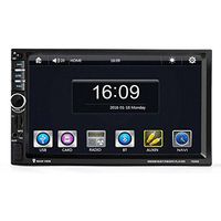 Ruhiku GW 7'' HD Bluetooth Touch Screen Car GPS Stereo Radio 2 DIN FM/MP5/MP3/USB/AUX+ Car Rear View Camera