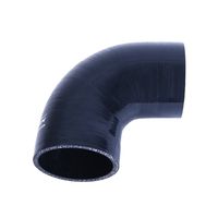 Hiwowsport 90Degree 4-Ply High Performance Elbow Coupler Silicone Hose for Auto (3.0"(76mm), Black)