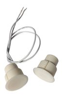 1 pcs White Recessed Door Contacts NC Security Alarm Window Sensors With Magnetic Reed Switch. These ¾" Door Contact Position switches (DCS) Work with All Access Control and Burglar Alarm Systems