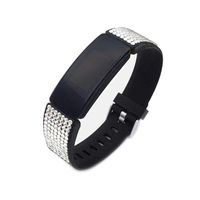 EPYSN Bling Bands Compatible with Fitbit Inspire HR/Inspire Replacement Bracelet Wristband Accessories Band Small Black