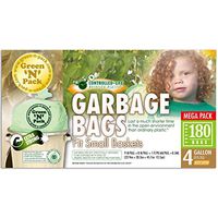 Green N Pack Small Garbage Bags 4 Gallon