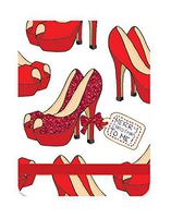 Punch Studio Molly and Rex Collection Holiday Pocket Flip Pads - Christmas Shoes