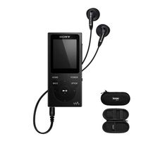 Sony NW-E394 Walkman 8GB Digital Audio Player (Black) with Knox Gear Hardshell Case