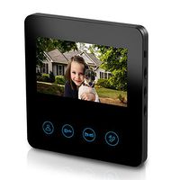 4.3inch Monitor Black Only for 4wire wired video doorbell