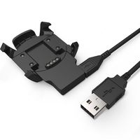 TUSITA Charger for Garmin Fenix 3, Fenix 3 Sapphire, Fenix 3 HR, Quatix 3, Tactix Bravo Smartwatch - USB Charging Cable Clip 100cm - Fitness Tracker Accessories
