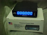 Dosy FC50P Cb Ham Radio Frequency Counter .5 MHz to 50 MHz Inline Pl259 to So239