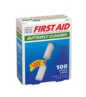 Medique Products 60333 Butterfly Bandage, Large, 100 Per Box