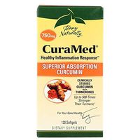 Terry Naturally CuraMed 750 mg - 120 Softgels - Superior Absorption BCM-95 Curcumin Supplement with Turmeric, Promotes Healthy Inflammation Response - Non-GMO, Gluten-Free, Halal - 120 Servings