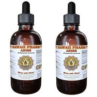 Anise Liquid Extract, Organic Anise (Pimpinella Anisum) Seed Tincture 2x2 oz