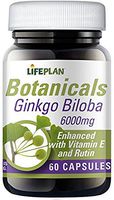 LifePlan Ginkgo Biloba 120mg, 60caps