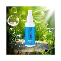 2.7 oz Static Remover Wrinkle Release Spray, Natural and Organic Fabric Conditioner, Fabric Refresher and Ironing Aid, Light Fresh Scent,Ideal for Furniture, Laundry, Wardrobe Etc (Blue)