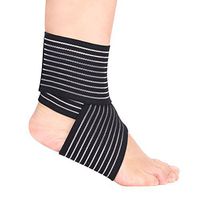 Sport Unisex Ankle Brace Compression Strap, Fitness Adjustable Elastic Breathable Support Non Slip Loop Sleeve Ankle Support Wraps for Ankle Sprain, Plantar Fasciitis, Injury Recovery
