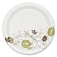 Dixie SXP6WSPK Pathways Soak Proof Shield Heavyweight Paper Plates 5 7/8-Inch dia 125/Pack