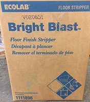 Ecolab 65910022 5 Gallon Bright Blast Floor Finish Stripper