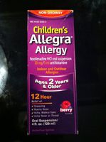4oz Childrens Berry Flavored Allegra