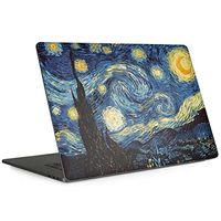 Skinit Decal Laptop Skin for MacBook Pro 15-inch with Touch Bar (2016-19) - Originally Designed Van Gogh - The Starry Night Design