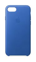 Apple Leather Case (for iPhone 8 / iPhone 7) - Electric Blue