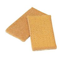 Walter 54B028 High Conductivity Standard Cleaning Pads - (Pack of 10) 1-51/64 in. X 29/32 in. Foldable, Double Sided Scouring Pads. Welding Pads