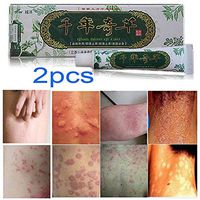High Quality Chinese Herbal Eczema,Urticaria Allergy Psoriasis Creams Dermatitis and Eczema Pruritus Psoriasis CEZUBEM Ointment (2PCS)