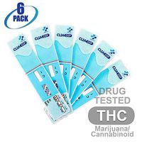 MiCare [6pk] - 1-Panel Urine Drug Test Card Marijuana/Cannabis (THC) with Highly Sensitive 50 ng/ml Cutoff Level #MI-WDTH-114