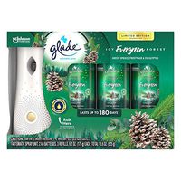 Glade ICY Evergreen Forest, 3 Refills and 1 Automatic Spray Unit
