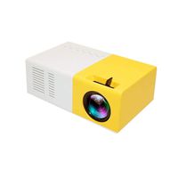 2019 New-HD LED Projector,1080P Supported Portable Movie Projector Mini Portable Projector Ideal for Home Theater Compatible with AV/VGA/HDMI/USB/SD (A)