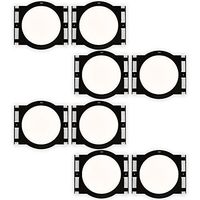 Theater Solutions RK8C in Ceiling Installation Rough in Kit for 8" Speakers 4 Pair Pack