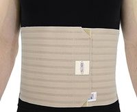 ITA-MED Men's Breathable 9 Inch Wide Elastic Abdominal Binder, Beige, 2X-Large, 1 Pound