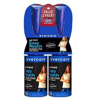 Evercare Garment Easy Reach Lint Roller, 120 Sheets (2-Pack of 60 sheets each)