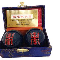 Baoding Balls Chinese health Massage Exercise Stress Balls -Blue Longevity Symbol #2