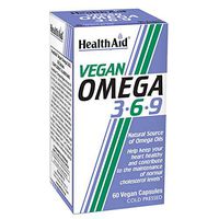 HealthAid Vegan Omega 3-6-9 Capsules - (Pack of 60 Capsules)