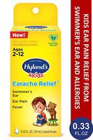 Swimmers Ear Relief by Hyland's, Fast Natural Homeopathic Pain Relief of Cold & Flu Earaches, Swimmers Ear, and Allergies