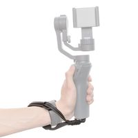RCstyle Adjustable Wristband Lanyard Strap Outdoor Shooting Stabilizer Compatible for DJI OSMO Mobile 2(Leather Strap)