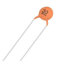 uxcell Ceramic Capacitor Kit 50V 30PF Disc Capacitors for DIY Electronic Circuit, Pack of 100, Brick Red