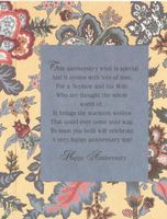 HAPPY ANNIVERSARY TO A SPECIAL NEPHEW AND HIS WIFE (an)