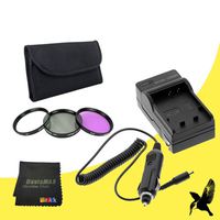 58mm Wide Angle Lens for Canon EOS Rebel T3i with Canon 55-250mm Lens + Halcyon LP-E8 Charger for Canon EOS Rebel T3i Bundle