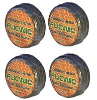 4X 12ft Organic Hemp Wick Refill Spools for The FlicWic Hemp Wick Dispenser Lighter Case (48' Total)
