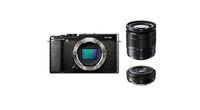 16.3 Million Pixel　 F X-m1s/1650/27kit Fujifilm Digital Single-Lens Camera X-m1 W Lens Kit Zoom Lens Attached (Black)