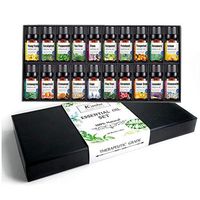 Essential Oils - 20 Essential Oil Set 100% Pure Therapeutic Grade 10ml. Lavender, Rosemary, Tea Tree, Pepper Mint, Lemon Tree, Pine Tree, Grape Fruit Bergamot, Patchouli Etc.