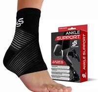 Ankle Brace for Plantar Fasciitis Support - Women & Men – Pain Relief Foot Sleeve (Ankle Brace - Single)