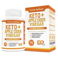 Premium Keto Pills + Apple Cider Vinegar Capsules with Mother - Utilize Fat for Energy w/Ketosis, Boost Energy & Focus, Manage Cravings, Detox, Metabolism Support - BHB Keto Diet Pills for Women, Men