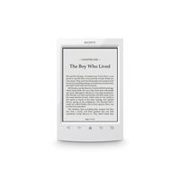 Sony PRS-T2 6" Touchscreen Digital eBook Reader w/E-Ink Technology, Built-in Wi-Fi & microSD Card Slot (White)