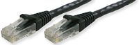Lynn Electronics OLG10ABKK-030 Optilink CAT5E Made in the USA Snagless Ethernet Cable, 30-Feet, Black