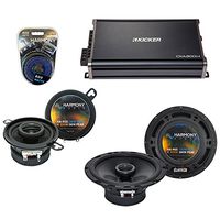 Compatible with Saturn Sky 2006-2009 Factory Speaker Upgrade Harmony R65 R35 & CXA300.4 Amp (Renewed)