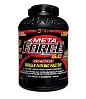 SAN Nutrition Metaforce Fast & Controlled Release Protein Powder, Vanilla Almond, 5 Pounds